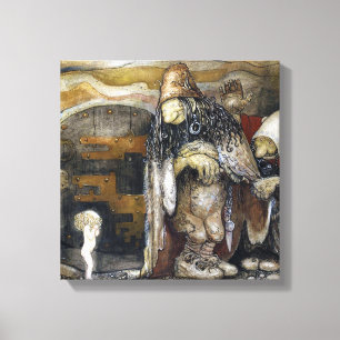 Toile John Bauer Troll