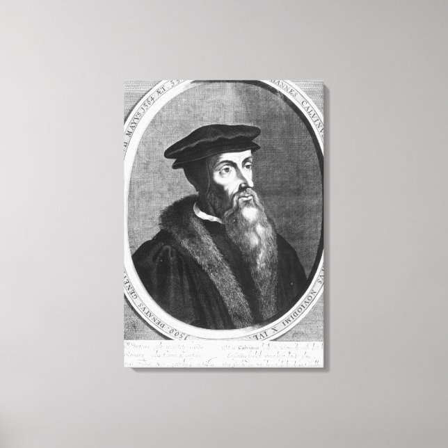 Toile John Calvin (Recto)
