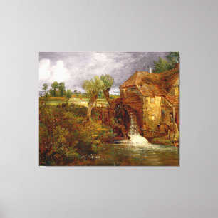 Toile JOHN CONSTABLE A Mill à Gillingham à Dorset 1826