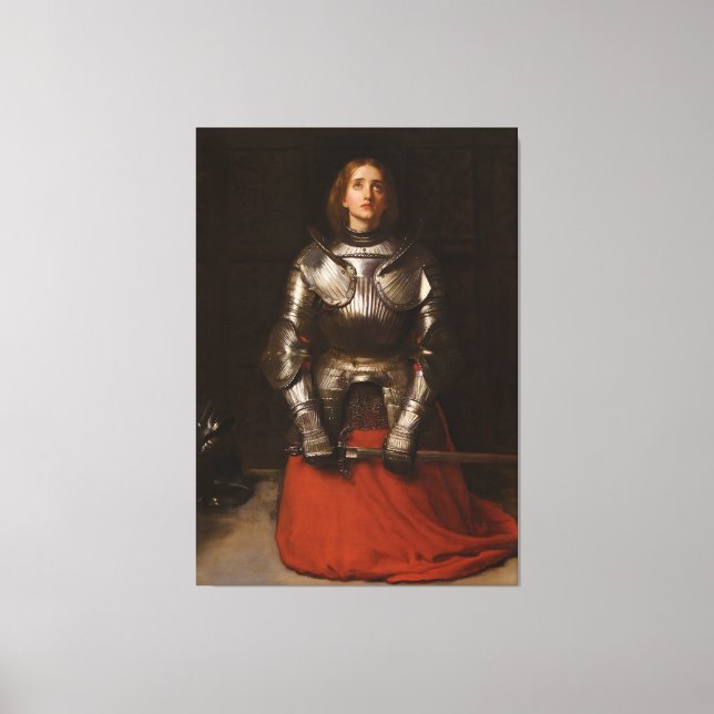 Toile John Everett Millais - Jeanne d'Arc (Recto)