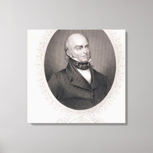 Toile John Quincy Adams