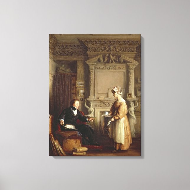 Toile John Sheepshanks et sa servante (Recto)