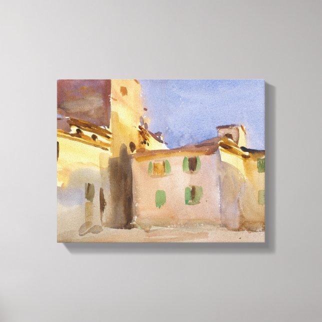 Toile John Singer Sargent - Borgo San Lorenzo (Recto)