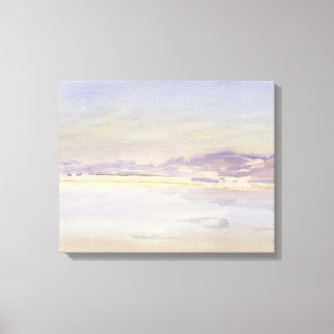 Toile John Singer Sargent - Coucher du soleil en mer