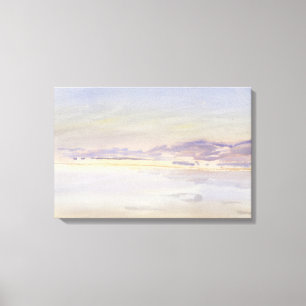 Toile John Singer Sargent - Coucher du soleil en mer