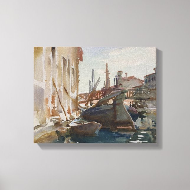 Toile John Singer Sargent - Giudecca (Recto)