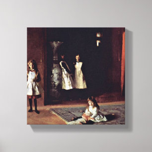 Toile John Singer Sargent - Les filles Boit