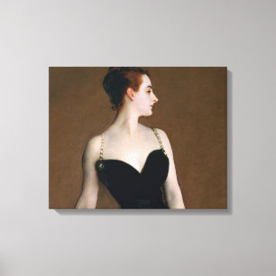 Toile John Singer Sargent Madame X Classic Portrait
