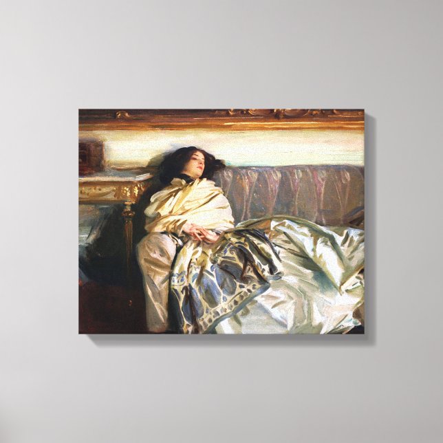 Toile John Singer Sargent Nonchaloir Canvas Imprimer (Recto)