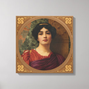 Toile John William Godward Contemplation CC0634