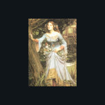 Toile John William Waterhouse<br><div class="desc">OPHELIA 1910 par JOHN WILLIAM WATERHOUSE</div>