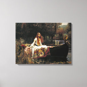 Toile John William Waterhouse La Dame De Shalott