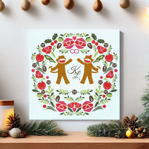 Toile Joie au singe de soq