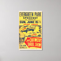 Joie Chitwood Throp Show Canvas Art Imprimer