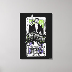 Toile Joker et Harley du peloton   de suicide putréfié