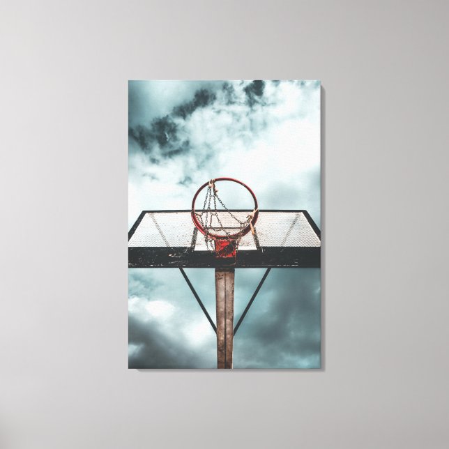 Toile Joli cadeau de basket-ball (Recto)
