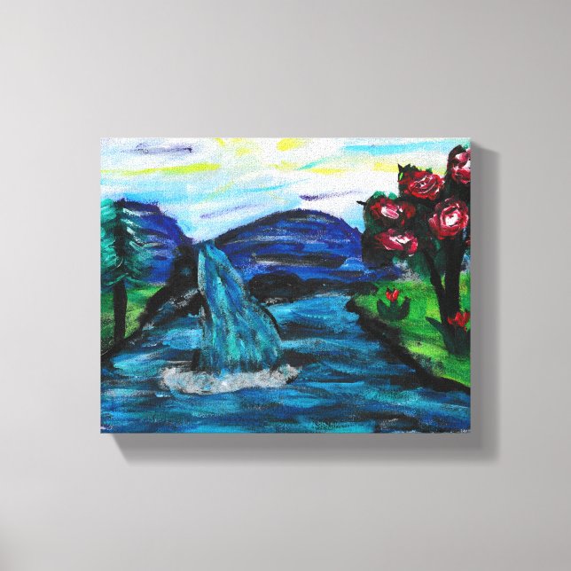 Toile Joli paysage (Recto)