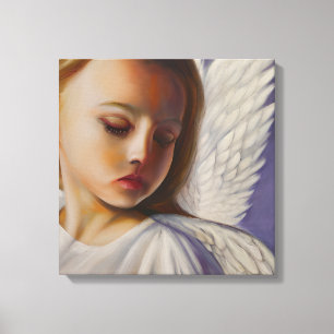 Toile Joli petit ange enfant