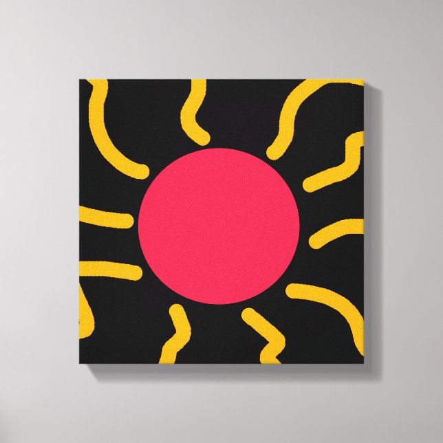 Toile Joli soleil (Recto)
