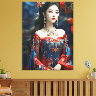 Toile jolie chinoise