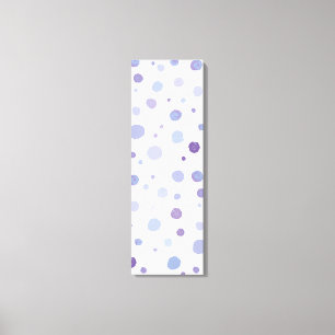 Toile Jolie œuvre d'art pointillée aux coups de pinceau
