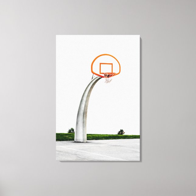 Toile Jolie oeuvre de basket-ball (Recto)