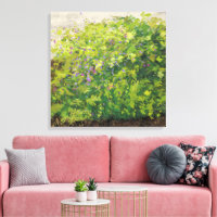 Jolie peinture artistique graphique de buisson flo