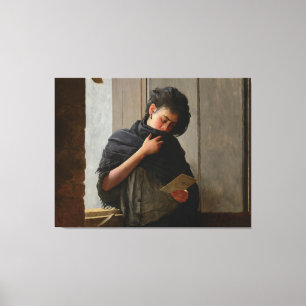 Toile José Almeida Jr - Saudade (Longing) (1899)