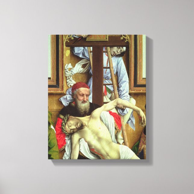 Toile Joseph d'Arimathea Soutenir le Christ mort (Recto)