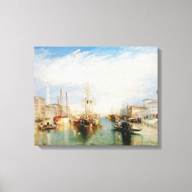 Toile Joseph Mallord William Turner | Venise, du P (Recto)