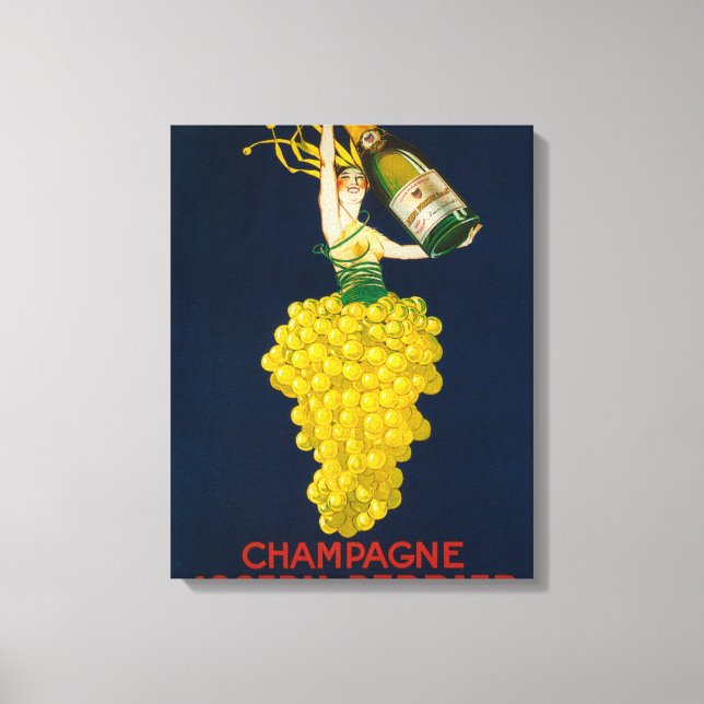 Toile Joseph Perrier Champagne Poster promotionnel (Recto)