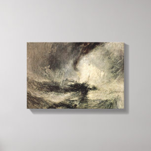 Toile Joseph William Turner - Tempête de neige du port