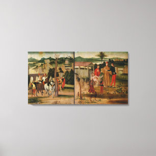 Toile Joshua aux murs de Jéricho