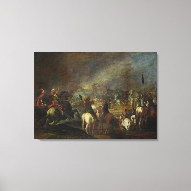 Toile Joshua aux murs de Jéricho (Recto)