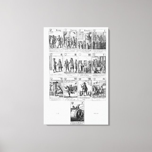 Toile Jouer aux cartes (Recto)