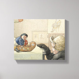 Toile Jouet amusant avec enfant