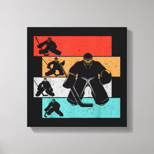 Toile Joueur de hockey sur glace