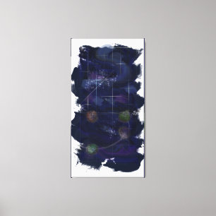 Toile Jour 4 de genèse : Étoiles 2014