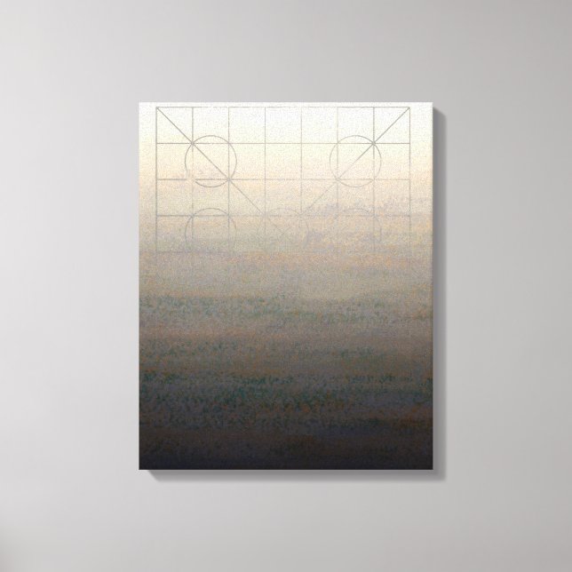 Toile Jour 7 de la Genèse : Repos (Recto)