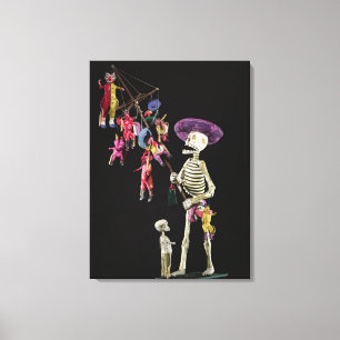 Toile Jour des morts : Marchand ambulant de jouet,