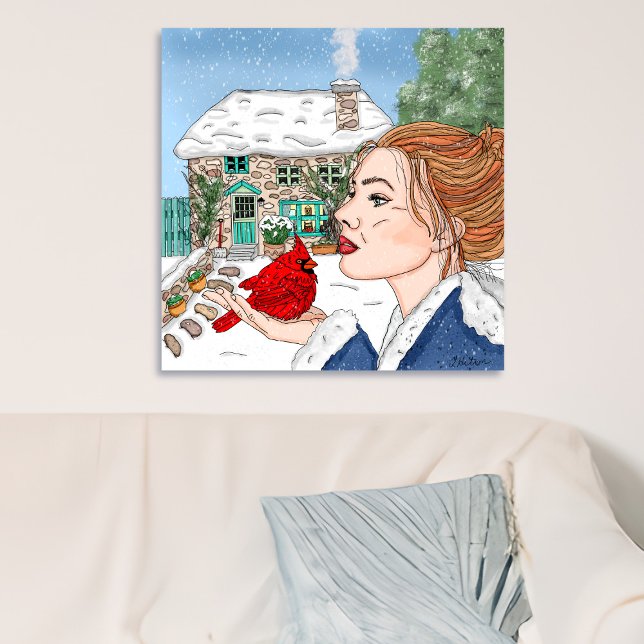 Toile Jour d'hiver (Créateur téléchargé)