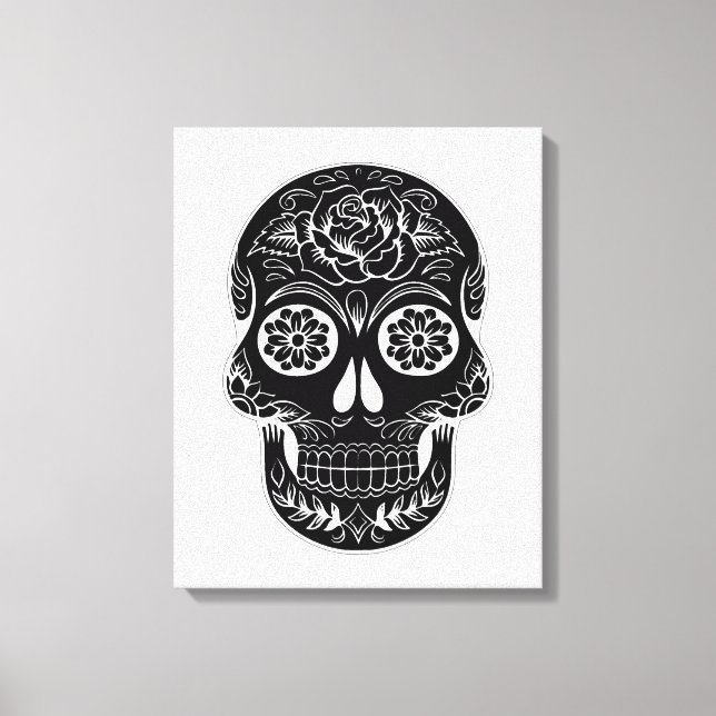 Toile Jour du crâne mort (Recto)