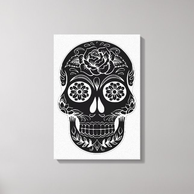 Toile Jour du crâne mort (Recto)