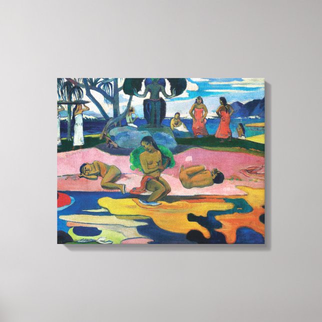 Toile Jour du Dieu | Paul Gauguin | (Recto)