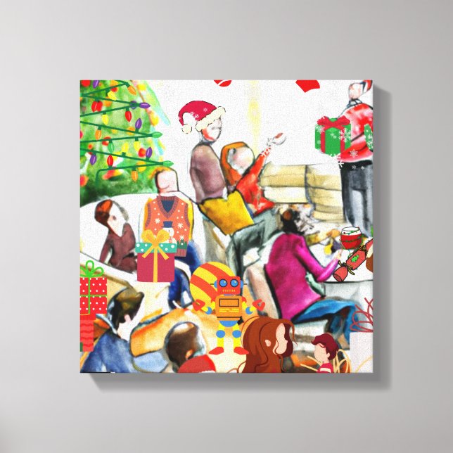 Toile Jour Noël (Recto)