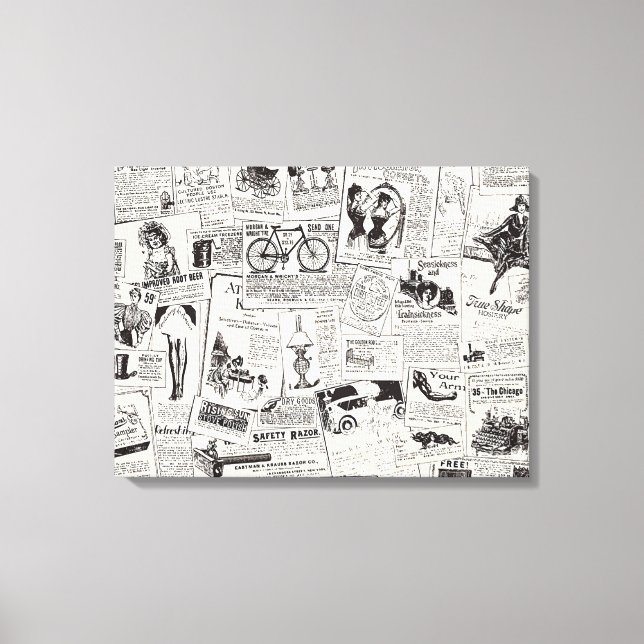 Toile Journal vintage (Recto)