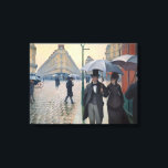 Toile Journée de la Pluie de Paris par Gustave Caillebot<br><div class="desc">Journée de la Pluie de Paris par Gustave Caillebotte</div>