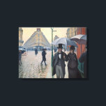 Toile Journée de la Pluie de Paris par Gustave Caillebot<br><div class="desc">Journée de la Pluie de Paris par Gustave Caillebotte</div>