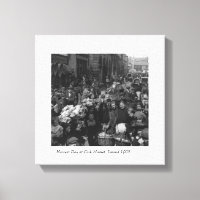 Journée de récolte au marché de Cork, Irlande 1905