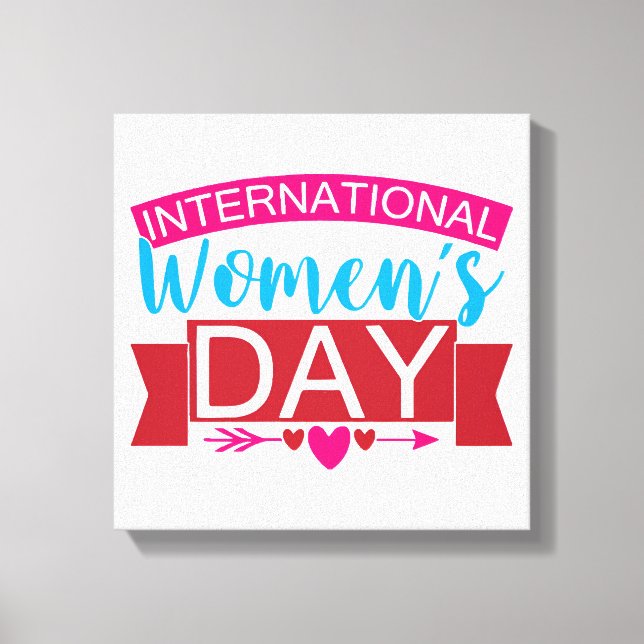 Toile Journée internationale des femmes  (Recto)